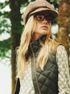 Elvaston Neutral Baker Boy Hat