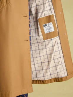 Epwell Brown Waterproof Belted Trench Coat