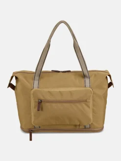 Epwell Tan Brown Joules Packaway Duffle Bag