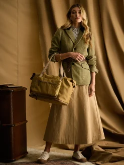 Epwell Tan Brown Joules Packaway Duffle Bag