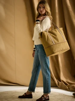 Epwell Tan Brown Joules Packaway Duffle Bag