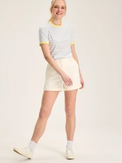 Erin Blue Stripe Short Sleeve T-Shirt