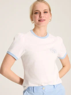 Erin Cream Short Sleeve T-Shirt