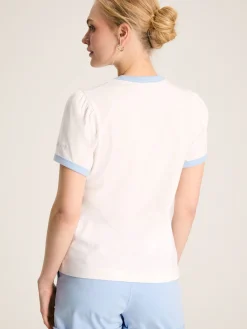 Erin Cream Short Sleeve T-Shirt