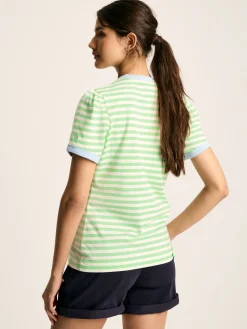 Erin Green/White Short Sleeve T-Shirt