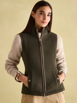 Fairbourne Green Fleece Gilet