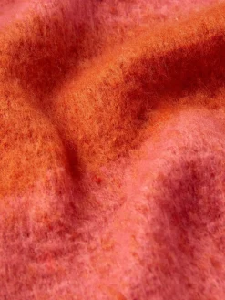 Fenella Orange/Pink Oversized Blanket Scarf