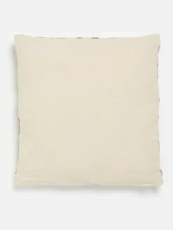 Floral Trellis Green 100% Cotton Cushion