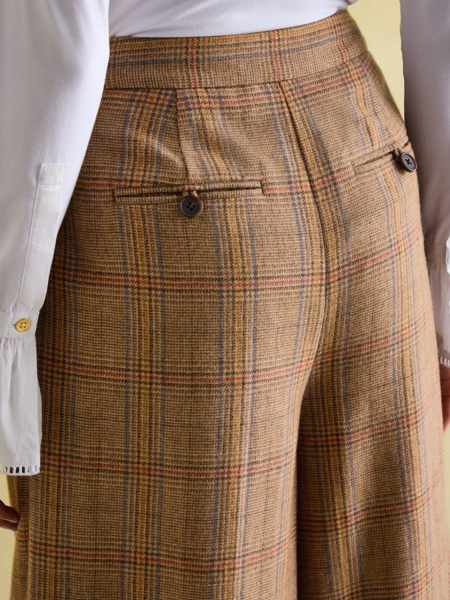Foxley Check Tweed Culottes