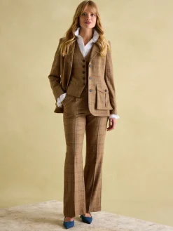 Foxley Check Tweed Suit Blazer