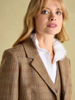 Foxley Check Tweed Suit Blazer