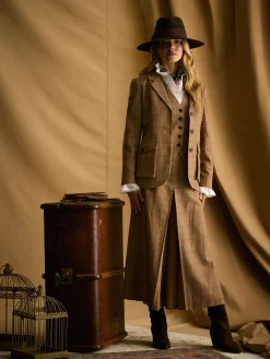 Foxley Check Tweed Suit Blazer