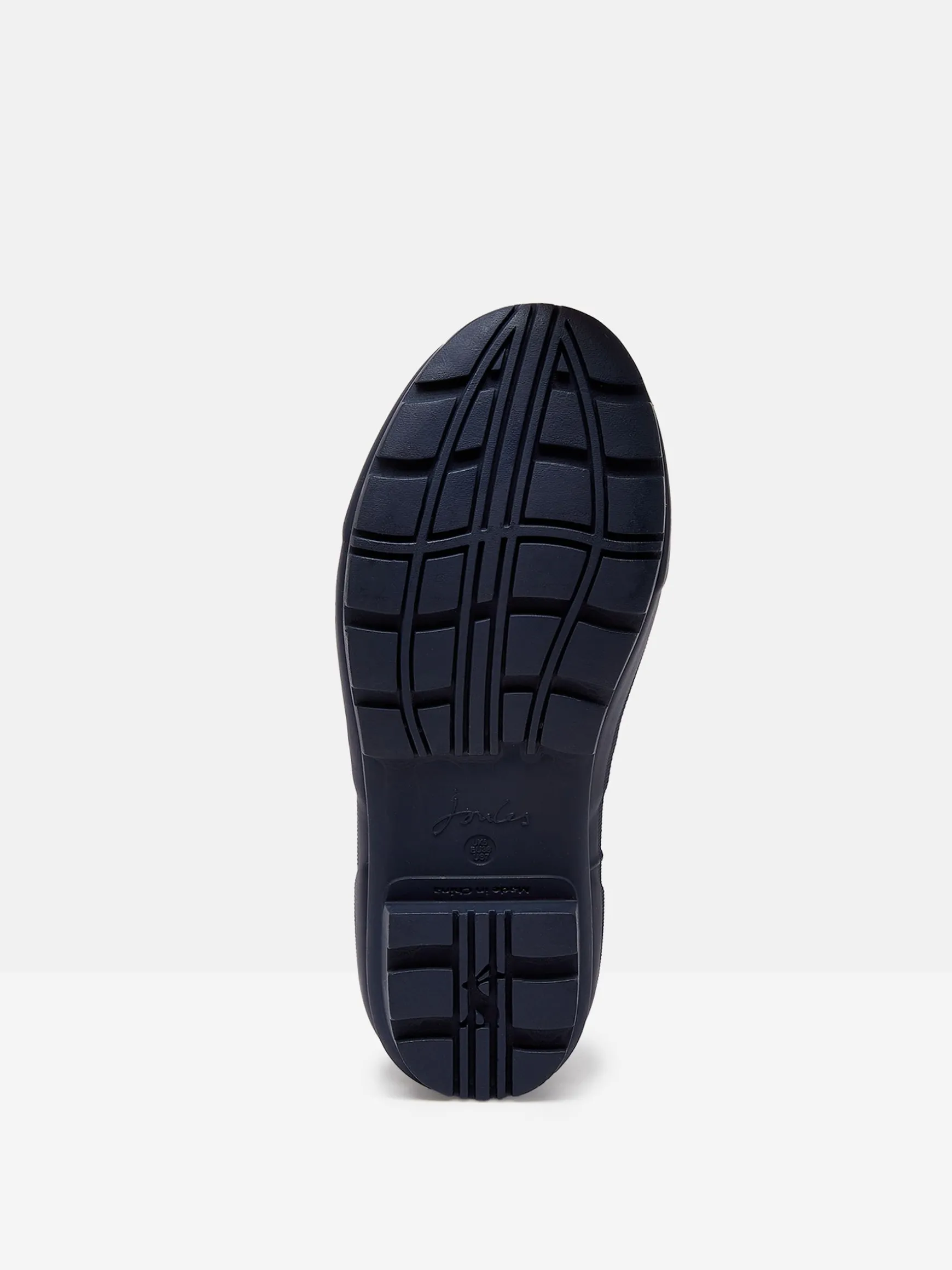 Foxton Navy Blue Neoprene Lined Ankle Wellies