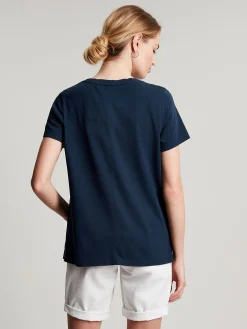 Frankie Navy Blue Crew T-Shirt