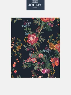 French Navy Forest Chinoiserie 10M Wallpaper