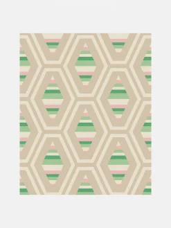 Garden Greens Hallaton Kilim 10M Wallpaper