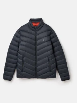 Garrett Navy Showerproof Padded Jacket