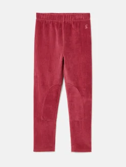 Giddy Up Berry Red Stretch Cord Legging