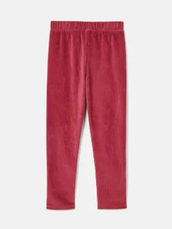 Giddy Up Berry Red Stretch Cord Legging