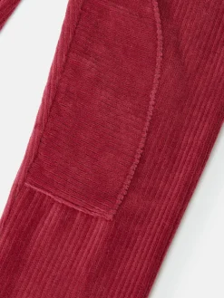 Giddy Up Berry Red Stretch Cord Legging
