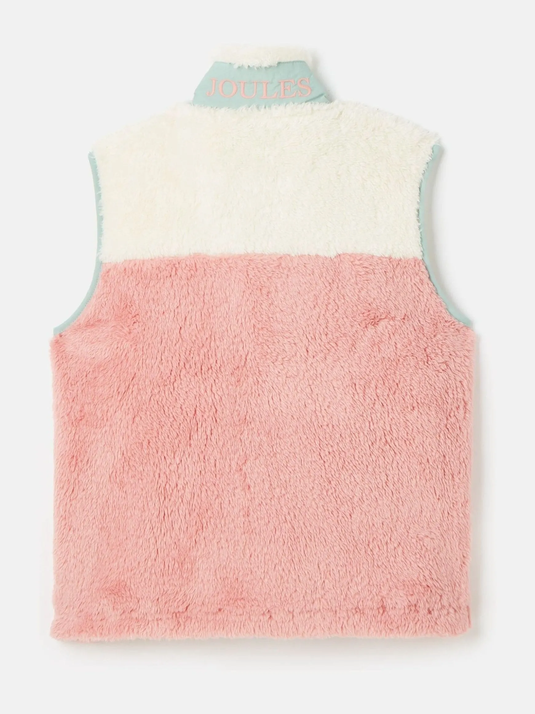 Girls' Always Cosy Colourblock Fleece Gilet