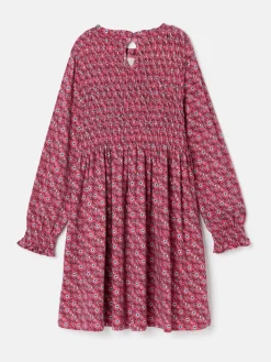 Girls' Gracie Pink Printed Jersey Dress