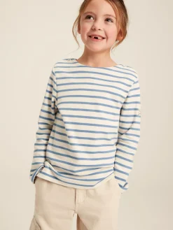 Girls' Harbour Blue Long Sleeve Top