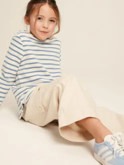 Girls' Harbour Blue Long Sleeve Top