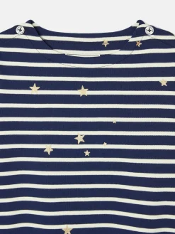 Girls' Harbour Navy Blue Long Sleeve Top