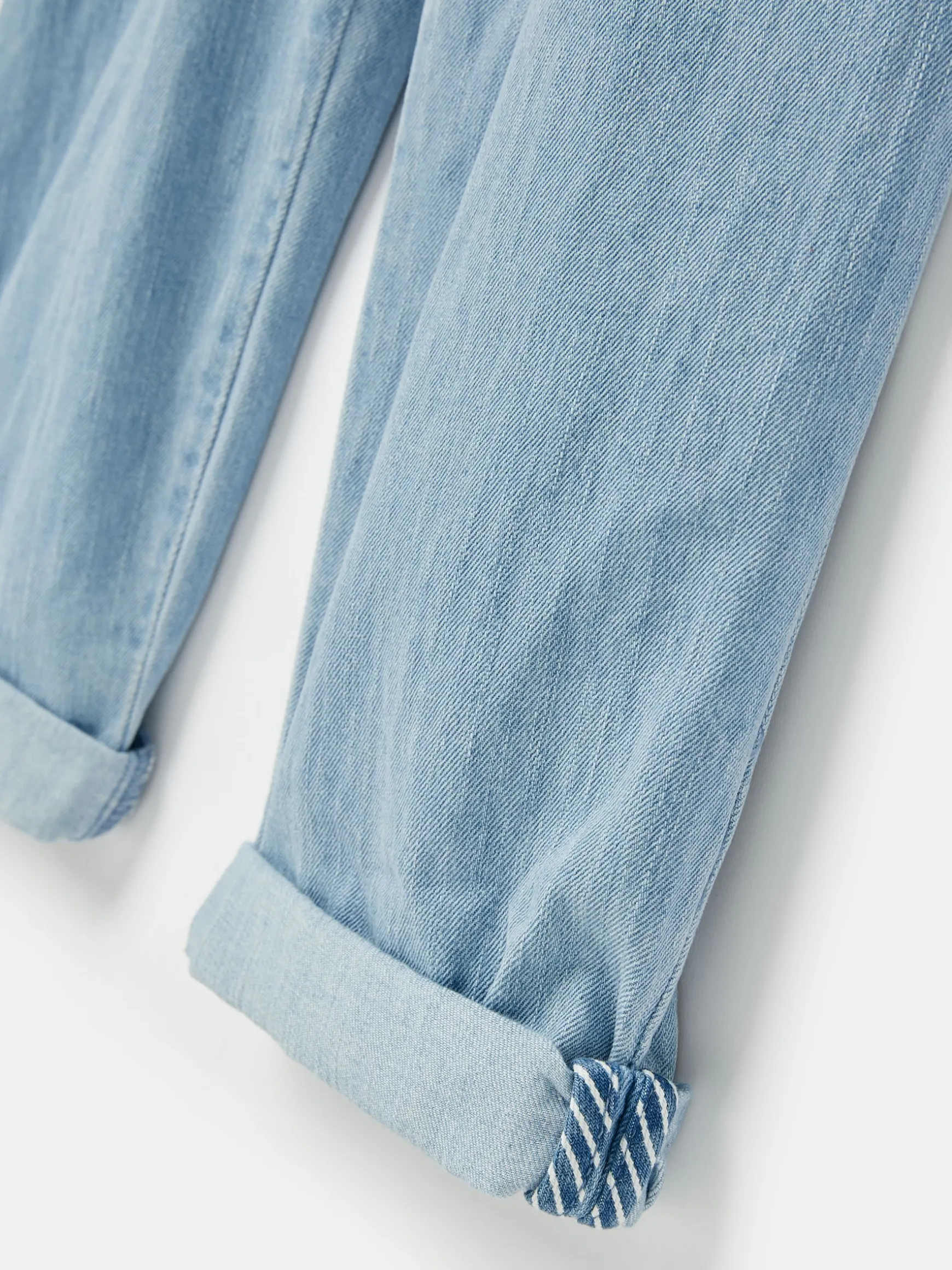 Girls' Madeline Blue Chambray Hotch Potch Dungarees