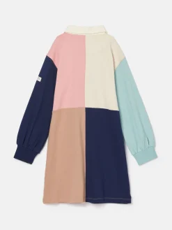 Girls' Maisie Multi Colour Block Rugby Dress