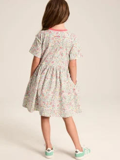 Girls' Skye Multi Print Jersey T-Shirt Dress