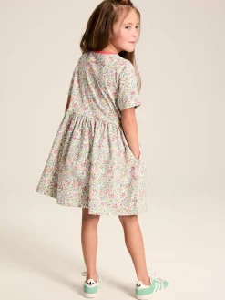 Girls' Skye Multi Print Jersey T-Shirt Dress