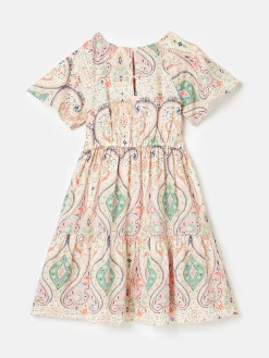 Girls' Sunshine Multi Tiered Woven Dress