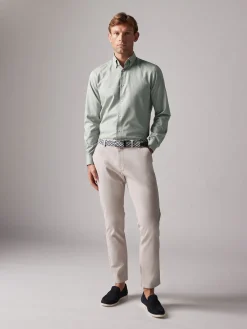 Green Slim Fit Shirt