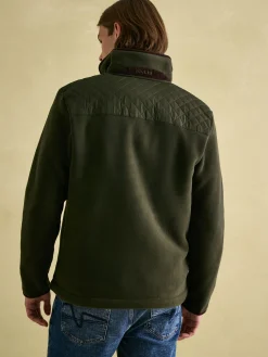 Greenfield Green Full Zip Fleece Jacket