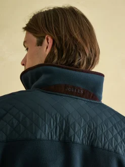 Greenfield Navy Blue Full Zip Fleece Jacket