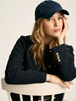 Hampstead Navy Boucle Jacket