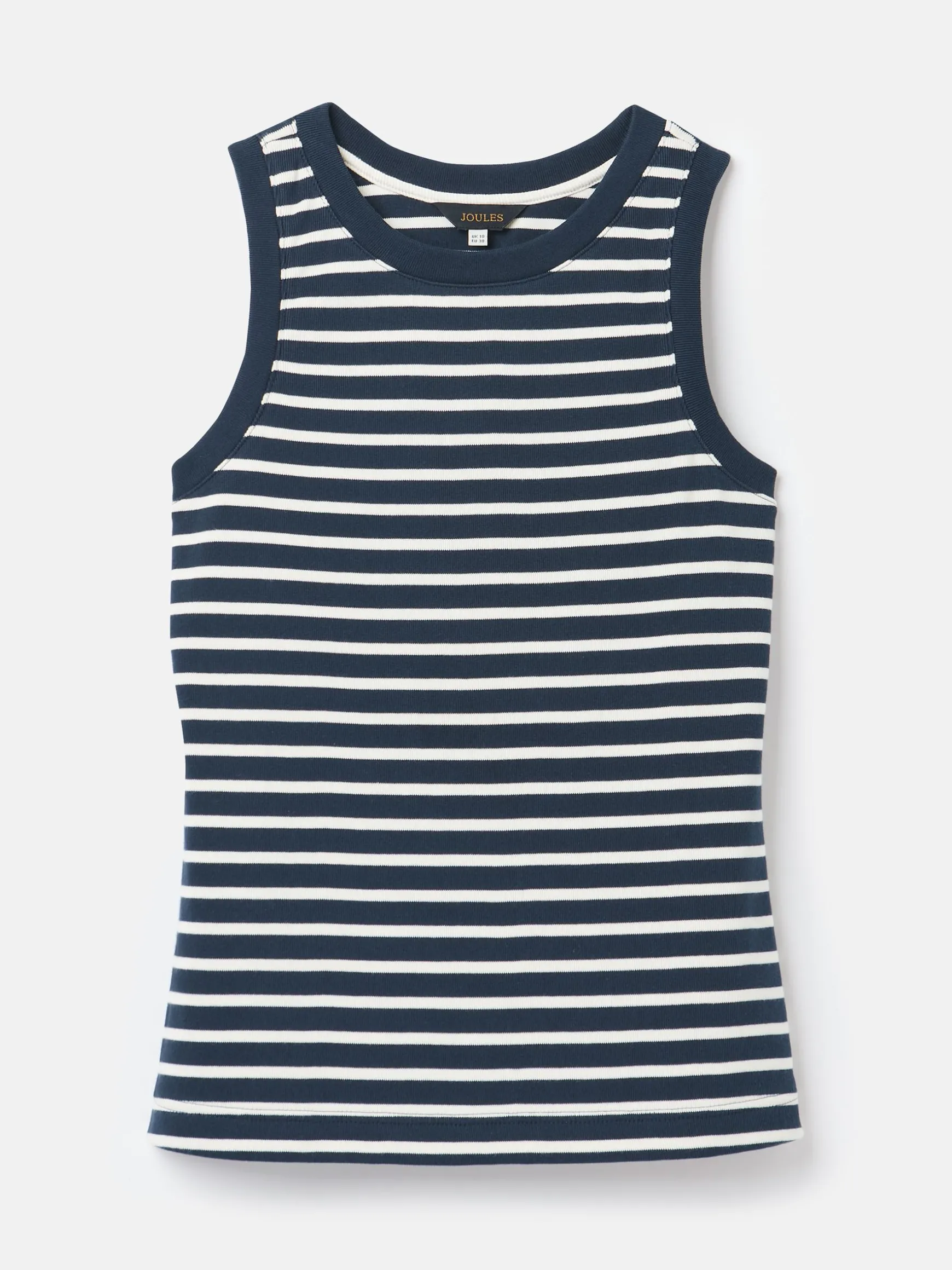 Harbour Navy & Cream Striped Jersey Vest