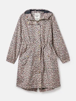 Holkham Ditsy Floral Waterproof Packable Raincoat With Hood