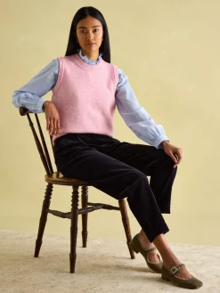 Holly Pink Knitted Vest