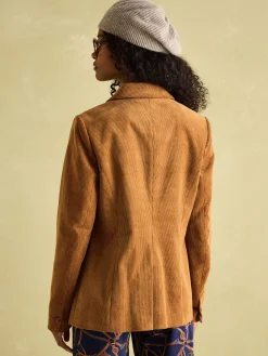 Holton Tan Brown Corduroy Blazer