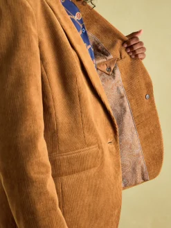 Holton Tan Brown Corduroy Blazer