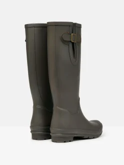 Houghton Chocolate Brown Adjustable Tall Wellies