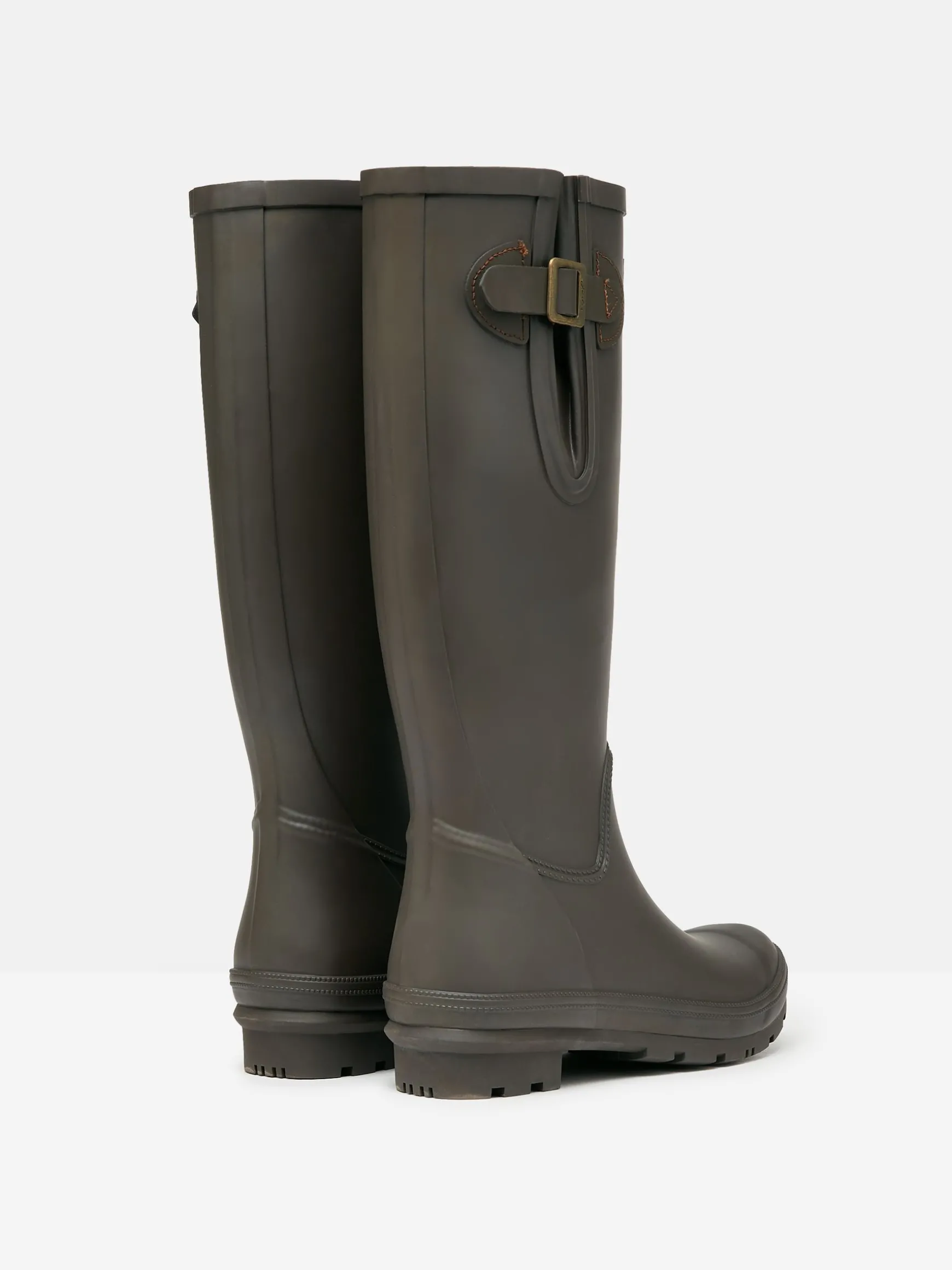 Houghton Chocolate Brown Adjustable Tall Wellies