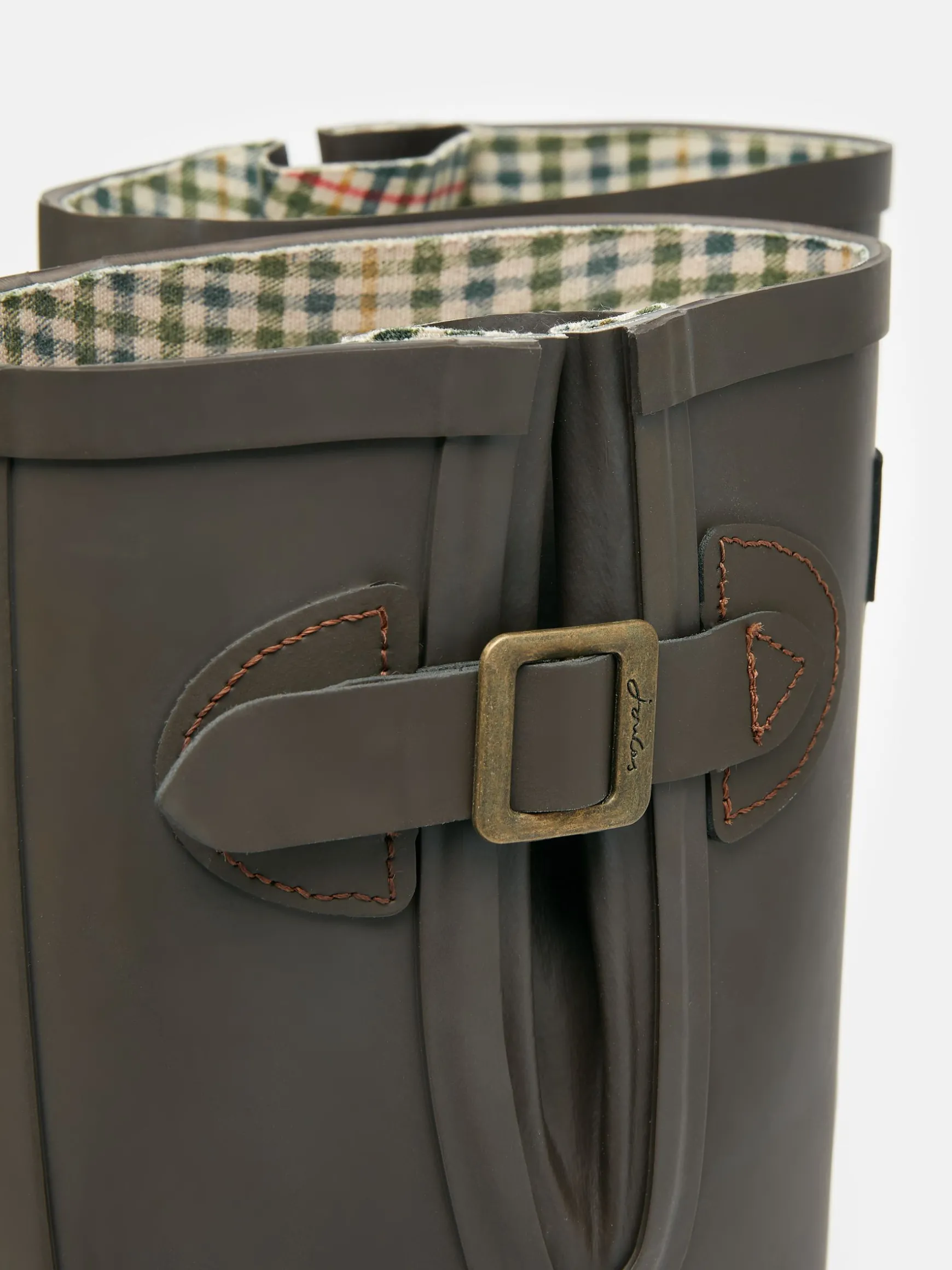 Houghton Chocolate Brown Adjustable Tall Wellies