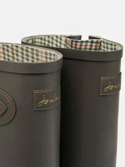 Houghton Chocolate Brown Adjustable Tall Wellies