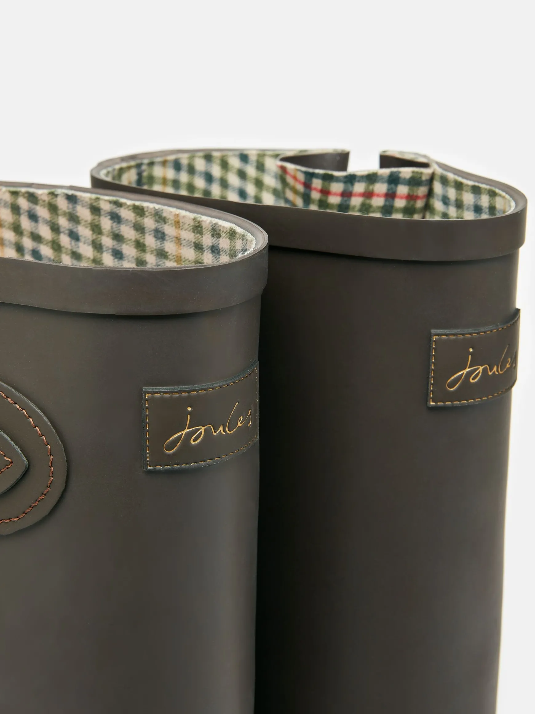 Houghton Chocolate Brown Adjustable Tall Wellies