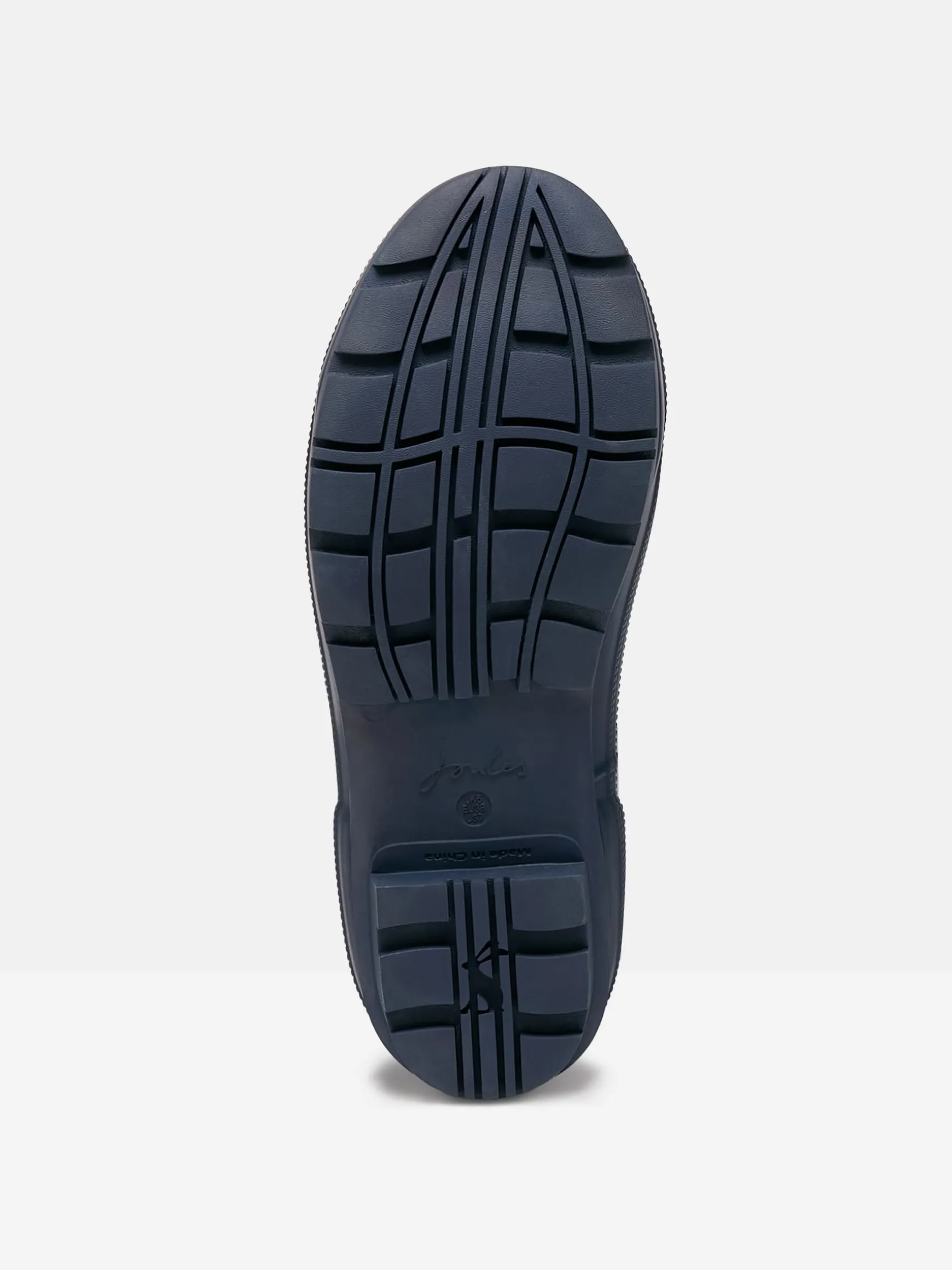 Houghton Navy Blue Adjustable Tall Wellies