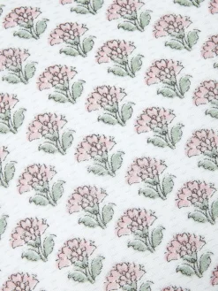 Indienne Green 100% Cotton Printed Cushion